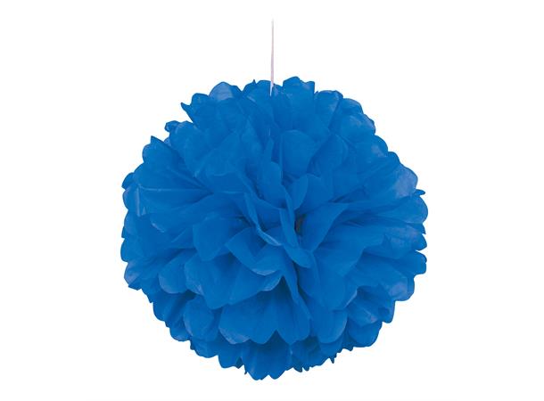 Mørkeblå pom-pom 40 cm