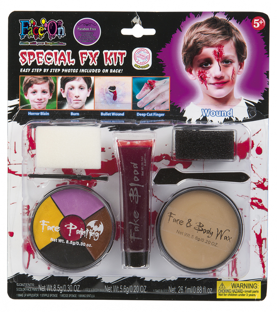 Kids make up special effects kit