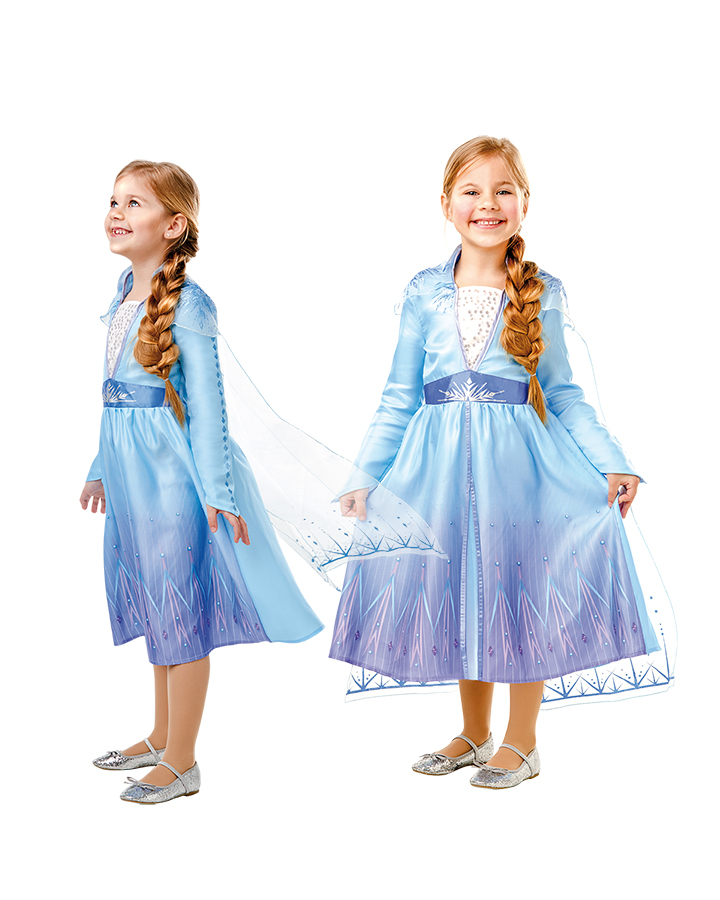 Elsa disneykjole 5-6 år