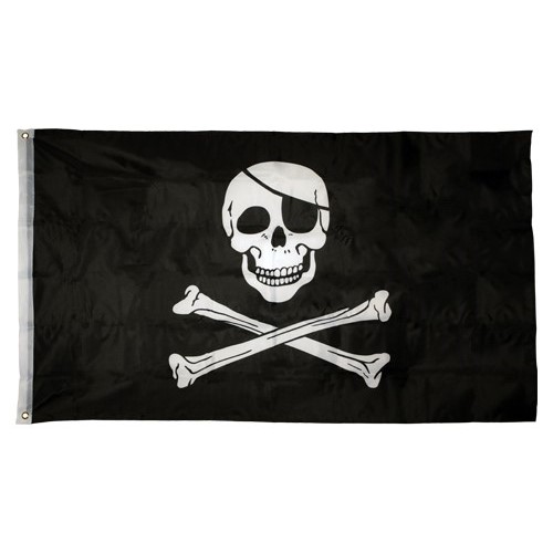 Piratflagg 90x150 cm