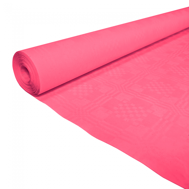 Papirduk på rull hot pink 1,19 x8 m