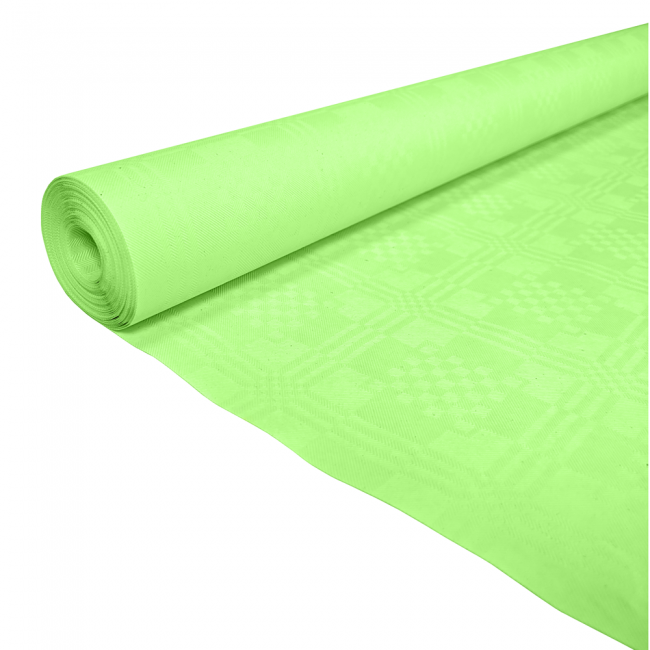 Papirduk på rull limegrønn 1,19x8 m