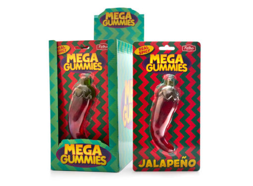 Mega gummies jalapeno pepper 120gr