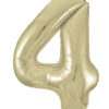 Tallballong 4 hvitt gull 86 cm