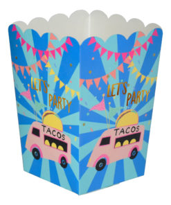 Popcornbokser taco 8pk