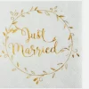 Just married kaffeservietter 20 pk 25x25 cm