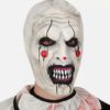 Gory horror clown latexmaske