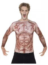 Mutilated skin T-shirt str.M