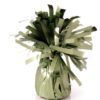 Ballongvekt tinsel satin olive