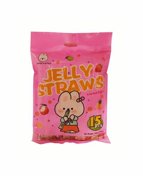 Sweetmwllow jelly straws 15pk