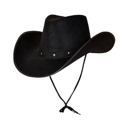 Texas cowboyhatt svart