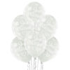 Just married transparent ballonger 6pk 30cm Ø