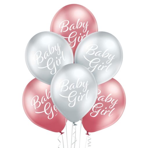 Belbal baby girl glossy ballonger 6pk 30cm Ø