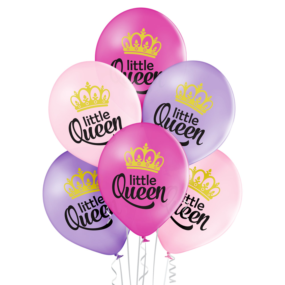 Little queen ballonger 6 pk 30cm Ø
