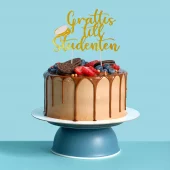 Kaketopp Grattis till studenten