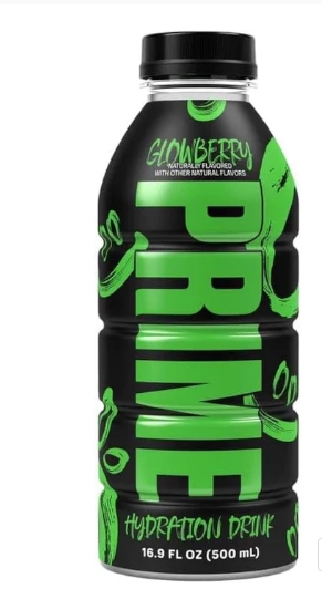 Prime hydration limited edition glowberry bottle 500ml