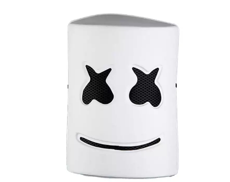 DJ Marshmallow maske i plast