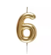 6 år gull kakelys