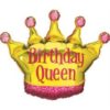 Birthday queen folie 91 cm
