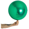 Speilballong grønn 35 cm