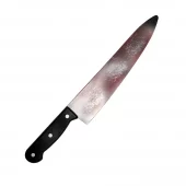 Ghost face bloody butcher knife