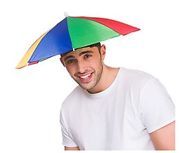 Paraplyhatt rainbow