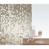 Shimmer panel wall matte gold 90x120 cm