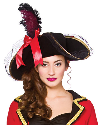 Deluxe female pirate hat