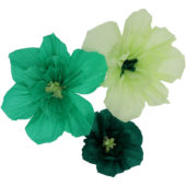 Table decoration - Flower Set - Serene Sage - 3 pieces