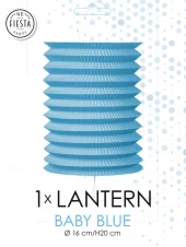 Paper lantern blue D20cm