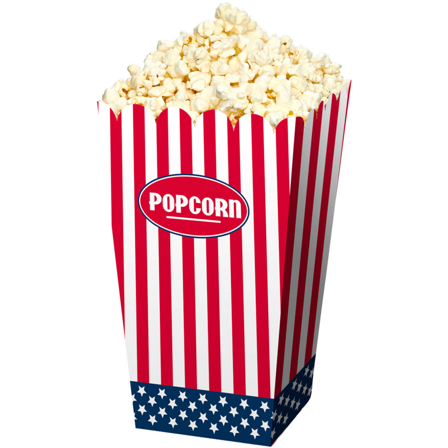 USA Party Popcorn Tray 4st