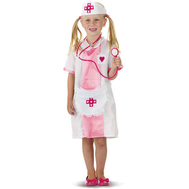 Pink Nurse sykesøster 6-8 år