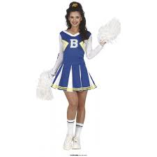 Blue cheerleader L