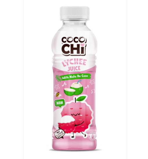 COCOCHI LYCHEE JUICE NATA DE COCO 450ml