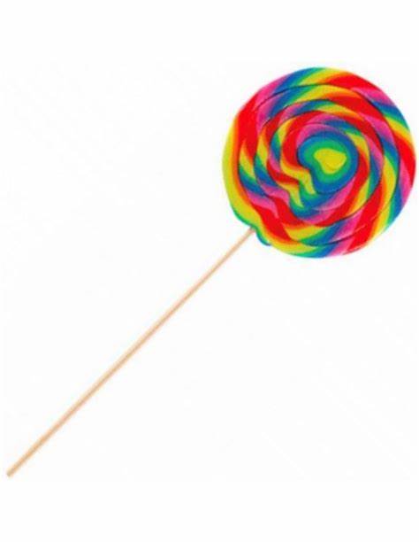 LOLLIPOPS SPIRAL POP RAINBOW MEGA 200g