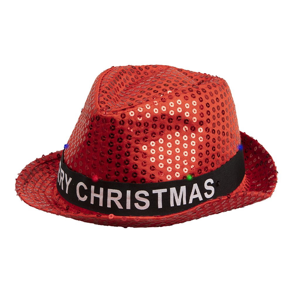 Christmas fedora hat