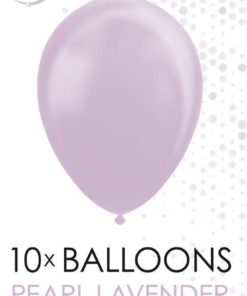 10 pk ballonger pearl lavender