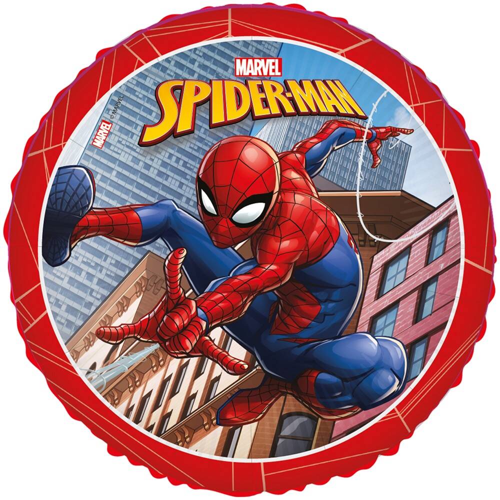 Spiderman crime fighter folieballong 46cm