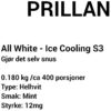 Prillan Ice cooling S3