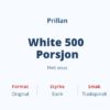 PRILLAN PORSJON ZIP WHITE 150g 500STK Nikotin:11mg/g