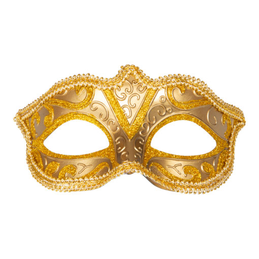 Øyemaske venetian gold