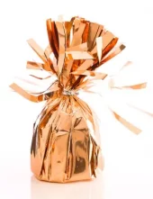 Ballongvekt tinsel folie rosegold