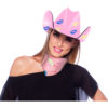 Cowboyhatt kartong pink lips