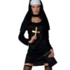 Sexy nun nonnekostyme XS