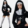 Naughty nun nonnekostyme XS