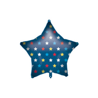 Blue Star Foil Balloon 46 cm