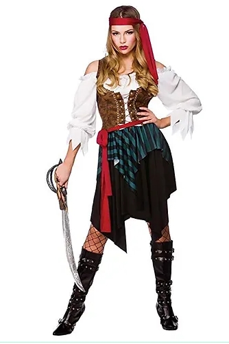 Caribbean pirate dame S