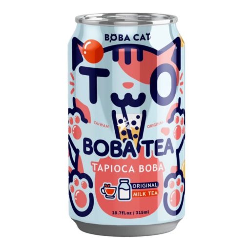 Boba Cat Original Boba Milk Tea 315ml