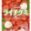 Kasugai Frutia Lychee Gummy Candy 102g