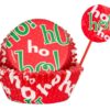 Ho Ho Ho Cupcakes kit 24 stk